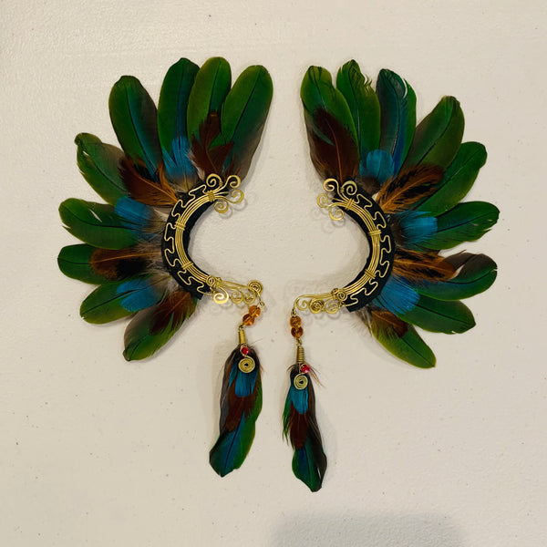 Feather wing Earrings 664