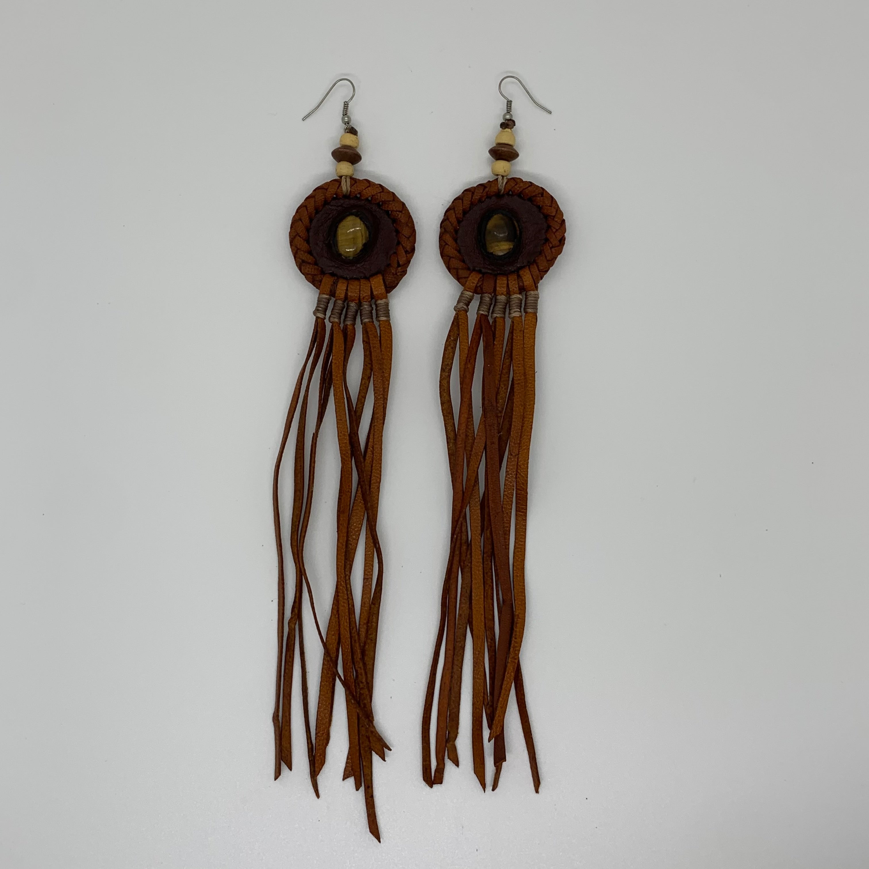 Leather Earrings 21