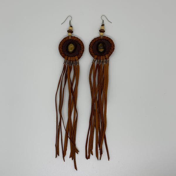 Leather Earrings 21