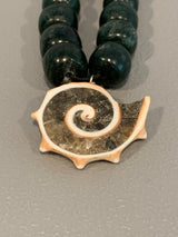 Necklace - Guatamala Jade & Caracol 2