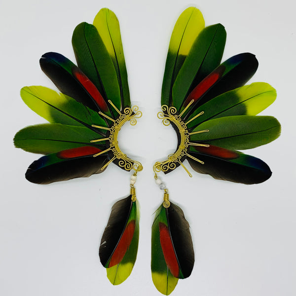 Feather wing Earrings 445