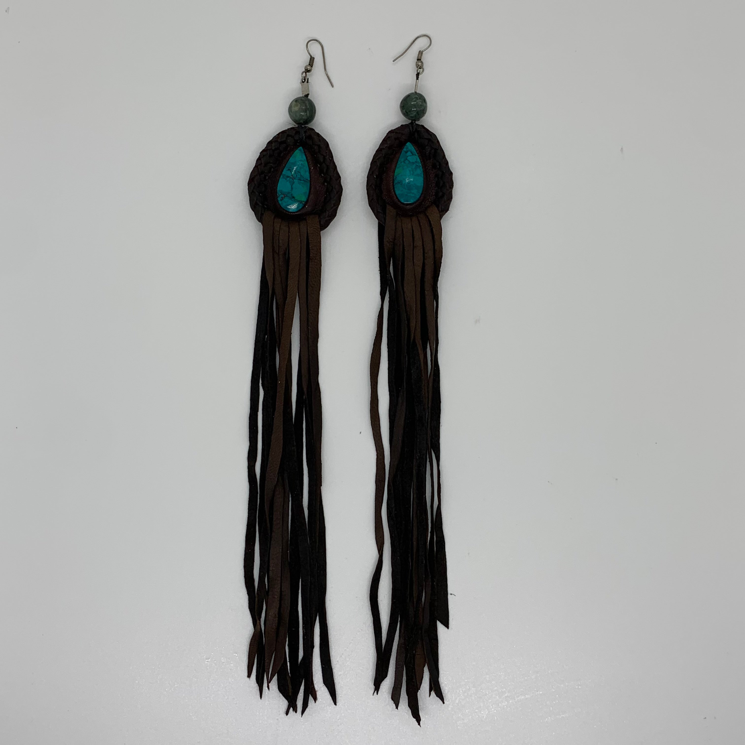 Leather Earrings 12