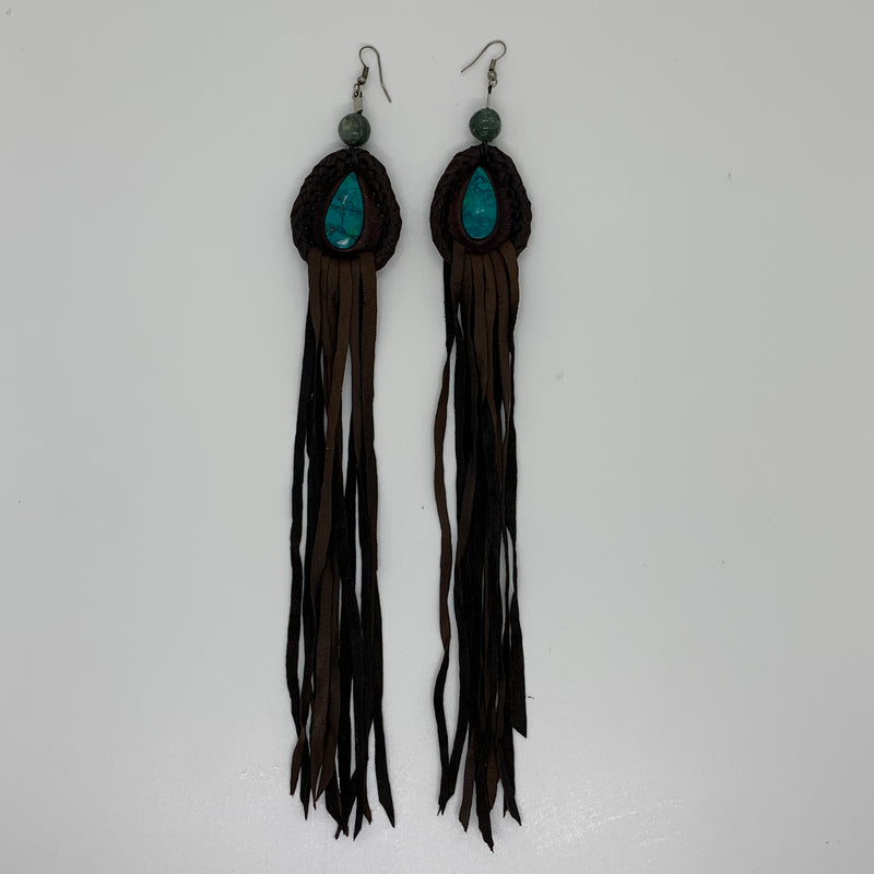 Leather Earrings 12