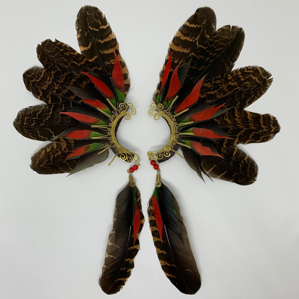 Feather wing Earrings 368