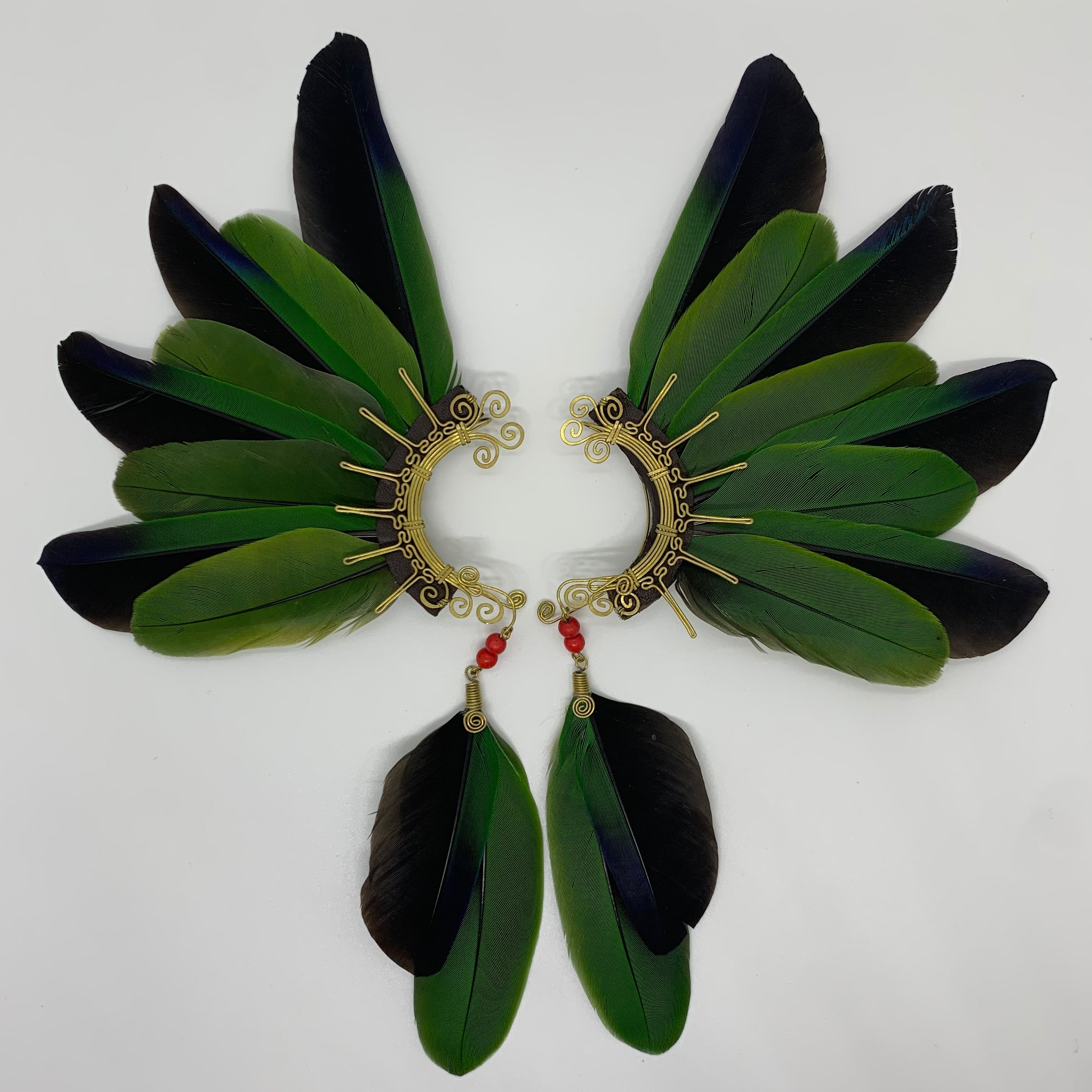 Feather wing Earrings 384