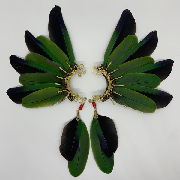 Feather wing Earrings 384