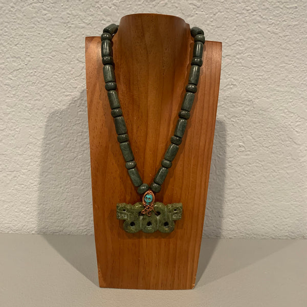 Necklace - Guatamala Jade Quetzalcoatl 40