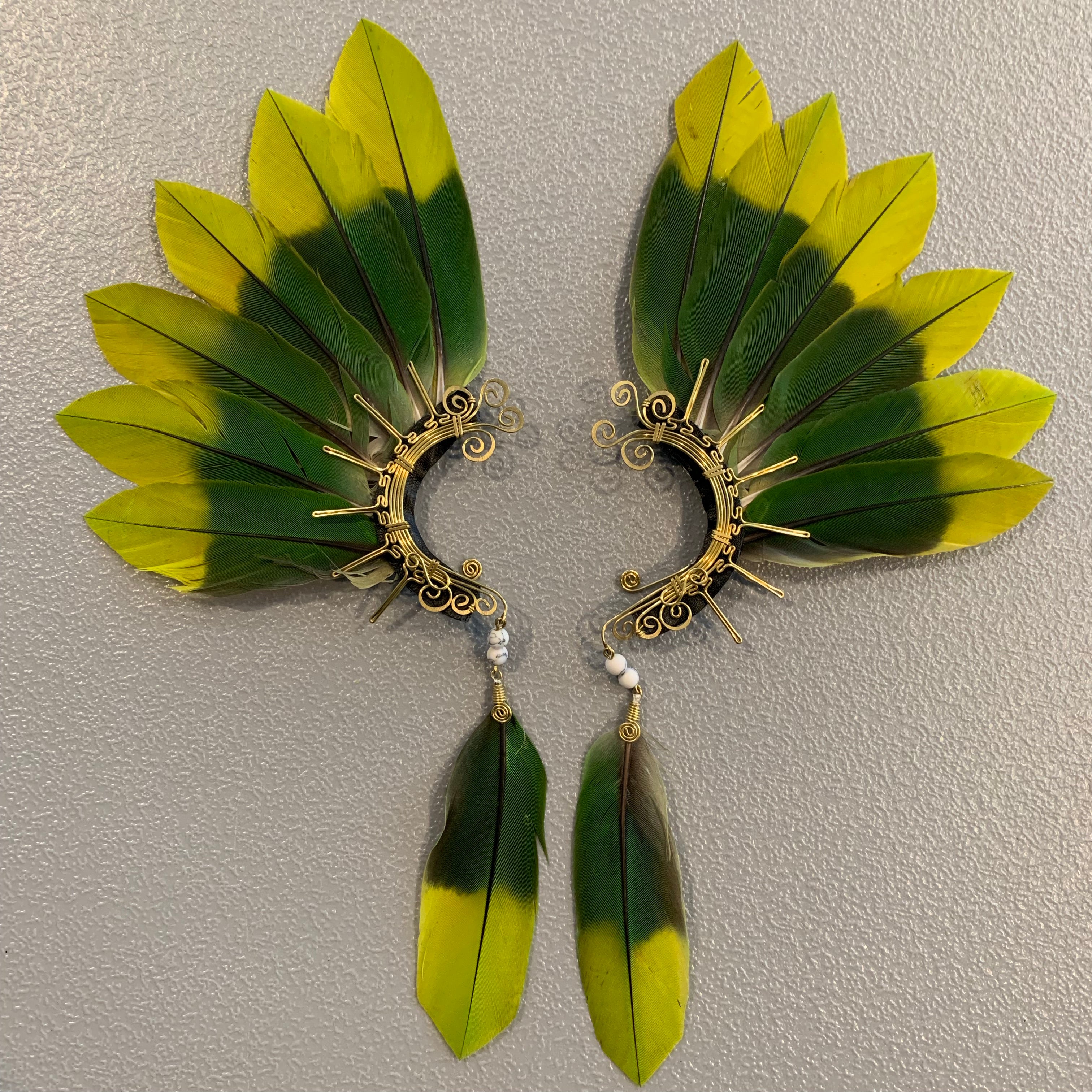 Feather wing Earrings 238
