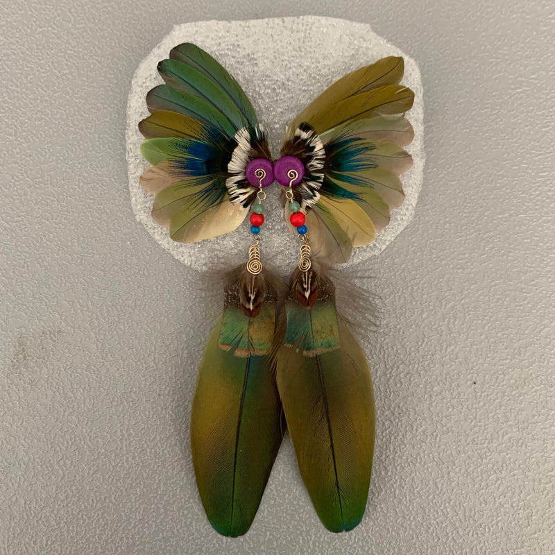 Feather wing Earrings 161