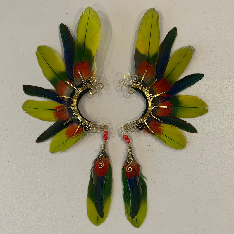 Feather wing Earrings 607