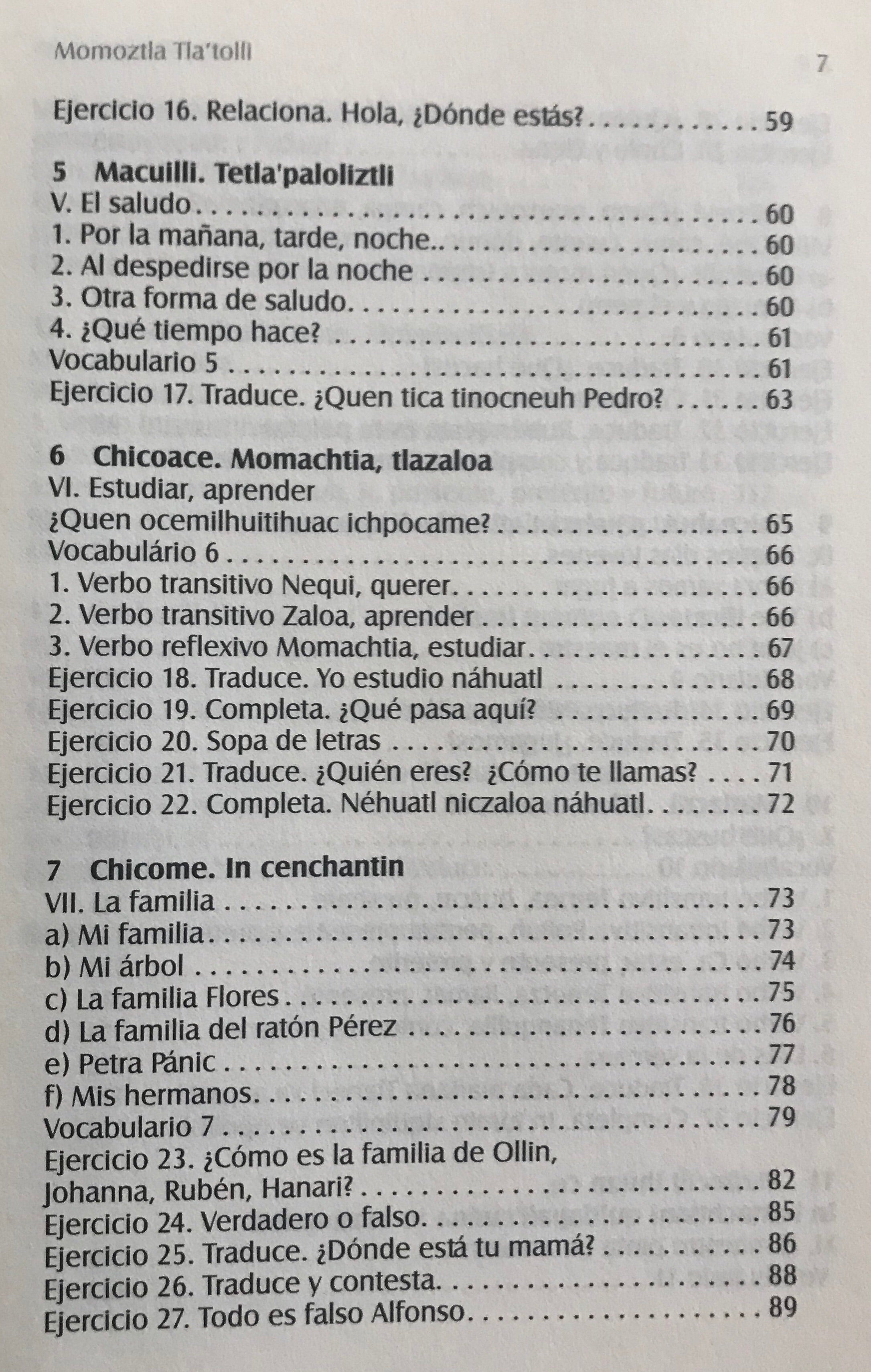 Book and CDs - Nahuatl Language Momoztla Tlatolli