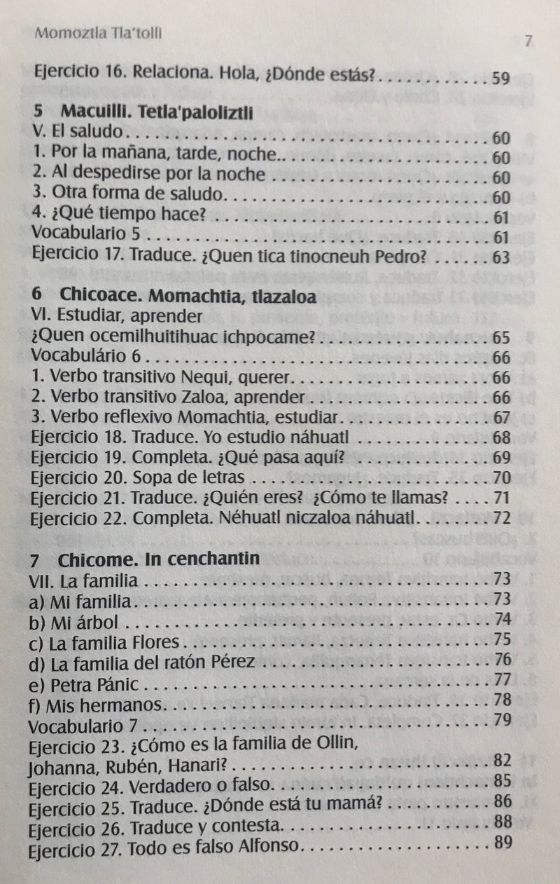 Book and CDs - Nahuatl Language Momoztla Tlatolli