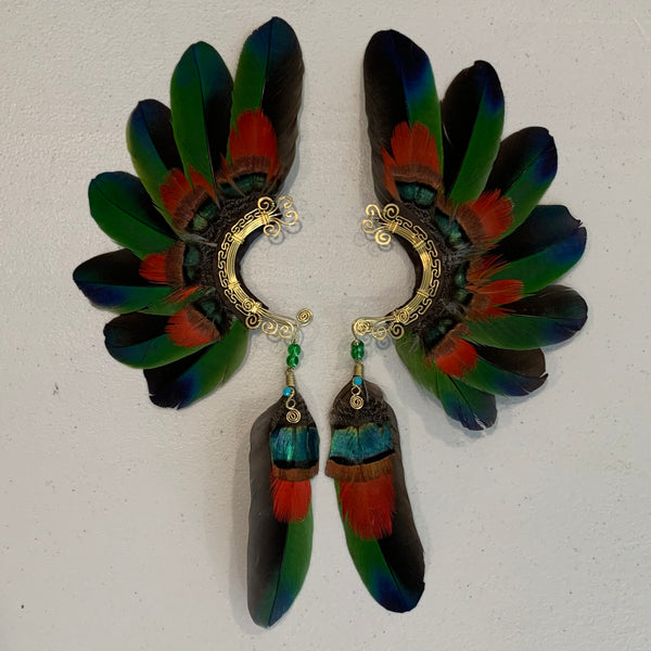 Feather wing Earrings 523