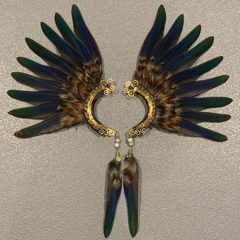 Feather wing Earrings 274