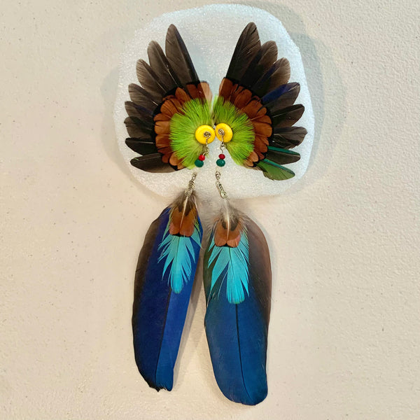 Feather wing Earrings 706