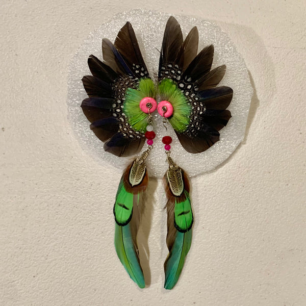 Feather wing Earrings 685