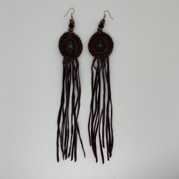 Leather Earrings 22