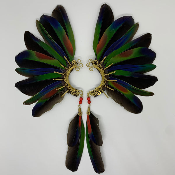 Feather wing Earrings 391
