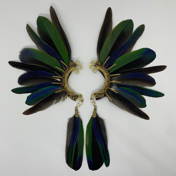 Feather wing Earrings 408