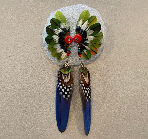 Feather wing Earrings 40