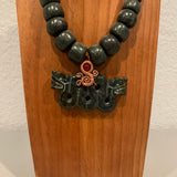 Necklace - Guatamala Jade Quetzalcoatl 13