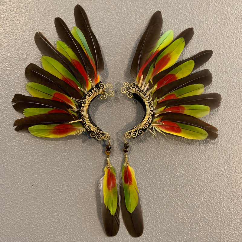 Feather wing Earrings 269
