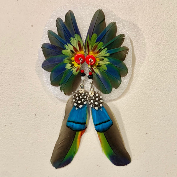 Feather wing Earrings 703