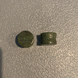 Earrings Jade plugs 53/64”