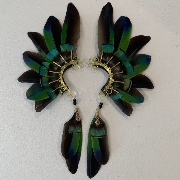 Feather wing Earrings 579
