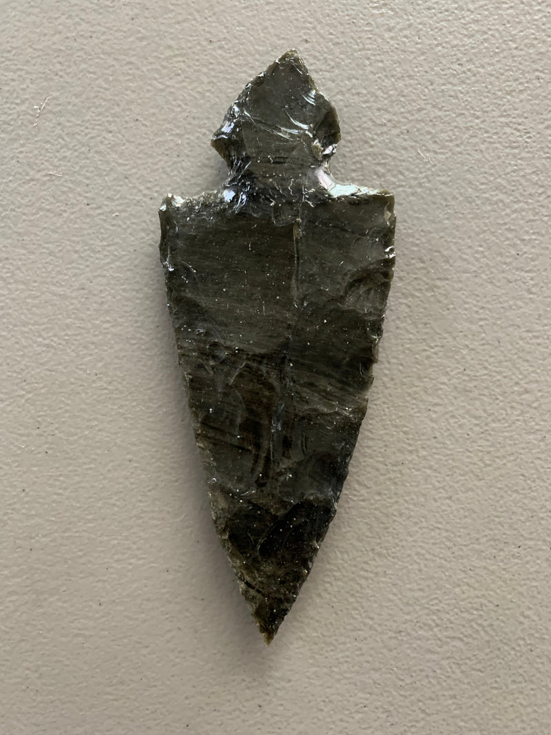 Obsidian - spear head w notch