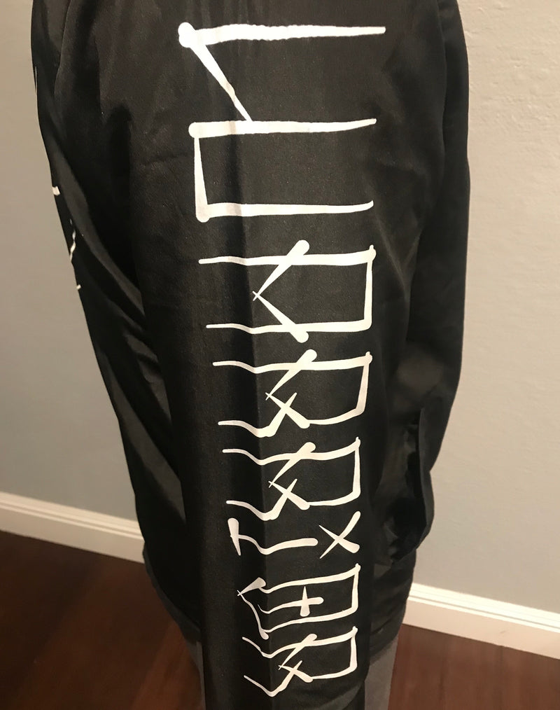 Windbreaker - Black, Mexica Flag