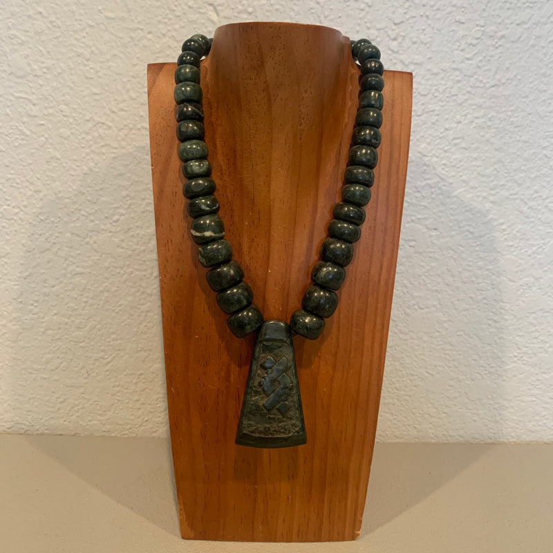 Necklace - Guatamala Jade and Jade Ollin