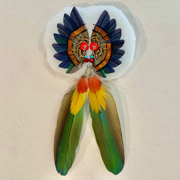 Feather wing Earrings 709