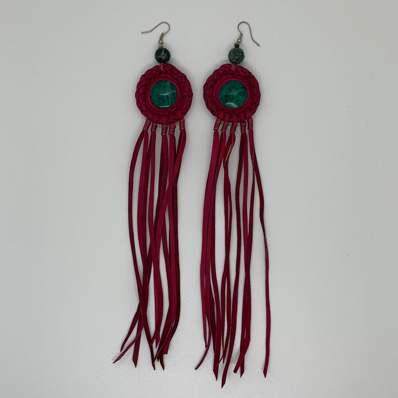 Leather Earrings 17