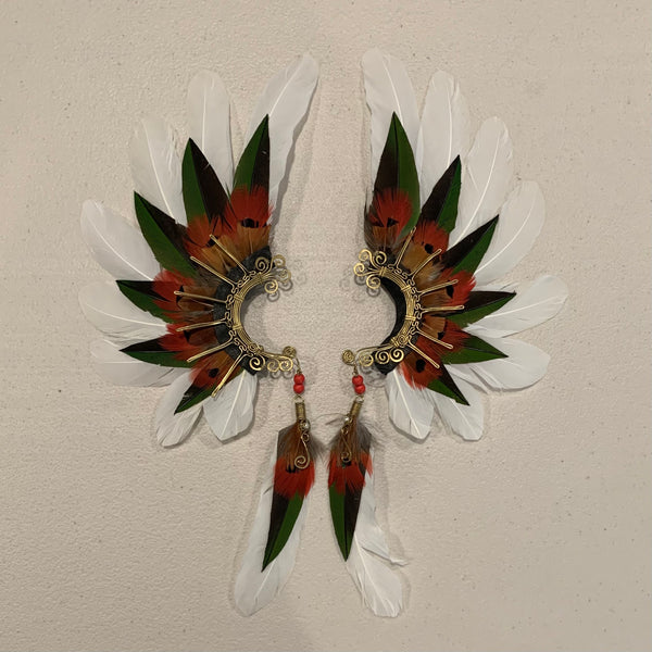 Feather wing Earrings 466