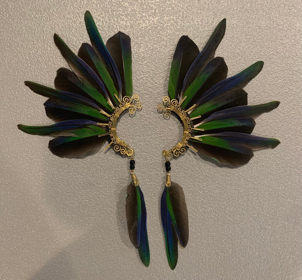 Feather wing Earrings 307