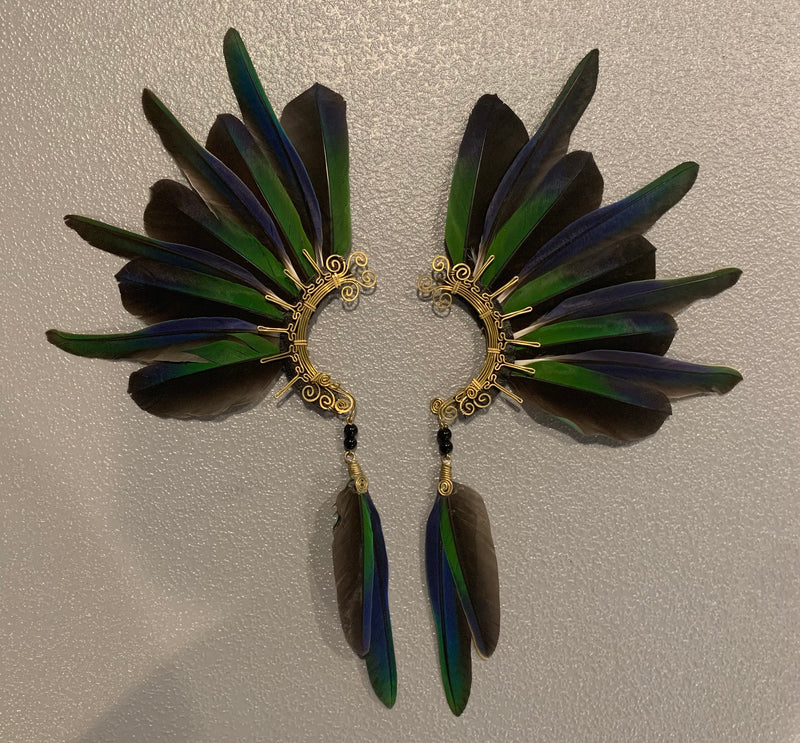 Feather wing Earrings 307