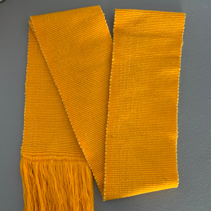 Belt|Faja - Large Yellow