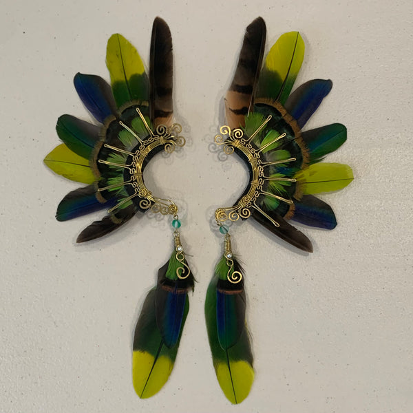 Feather wing Earrings 590