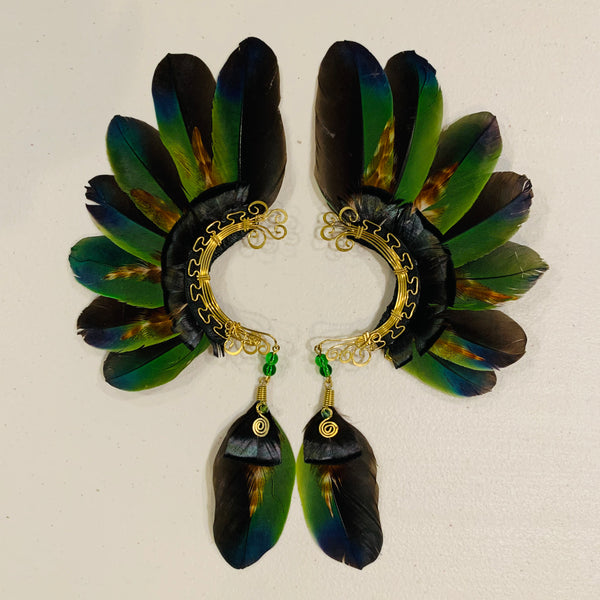 Feather wing Earrings 644