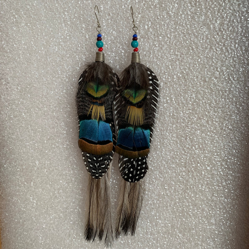Feather Earrings 57