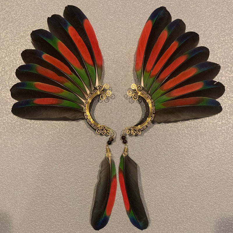 Feather wing Earrings 277