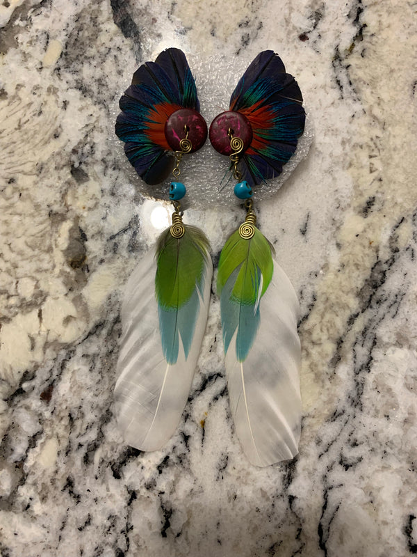 Feather wing Earrings 4