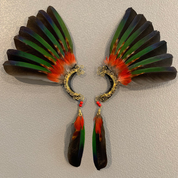 Feather wing Earrings 249