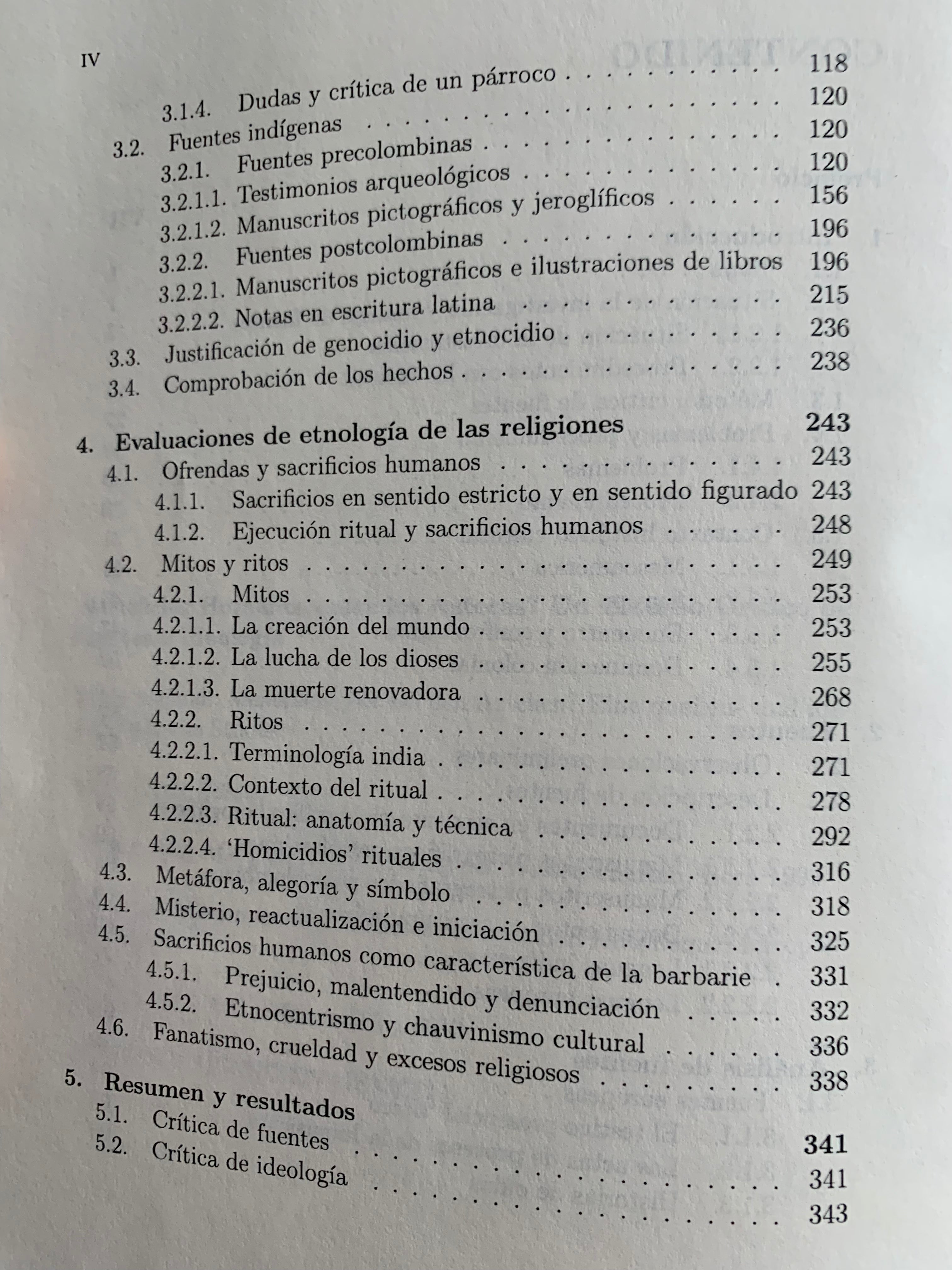 Book - Sacrificios Humanos (human sacrifices)