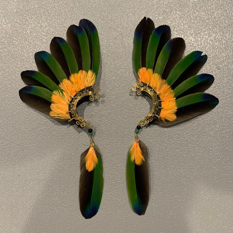 Feather wing Earrings 133