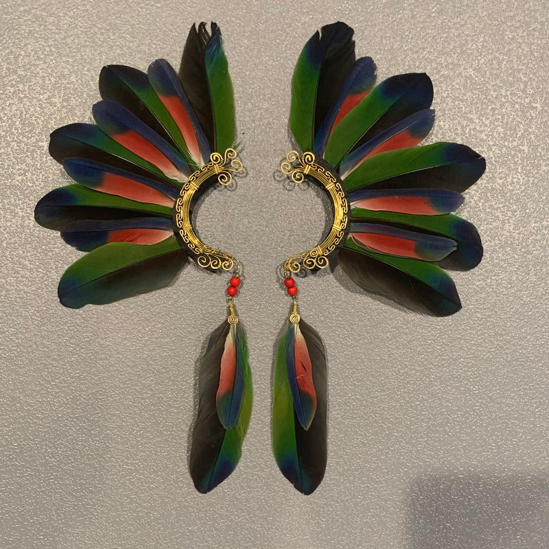 Feather wing Earrings 303