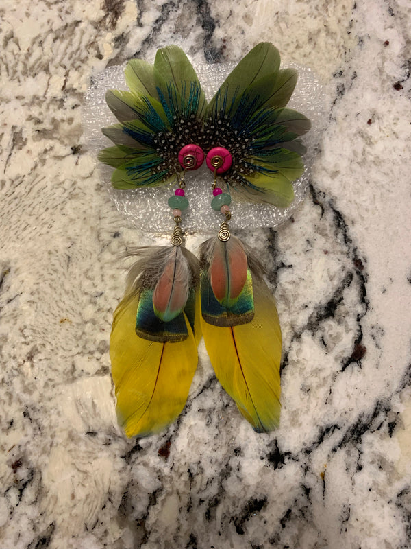 Feather wing Earrings 6