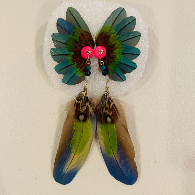 Feather wing Earrings 728