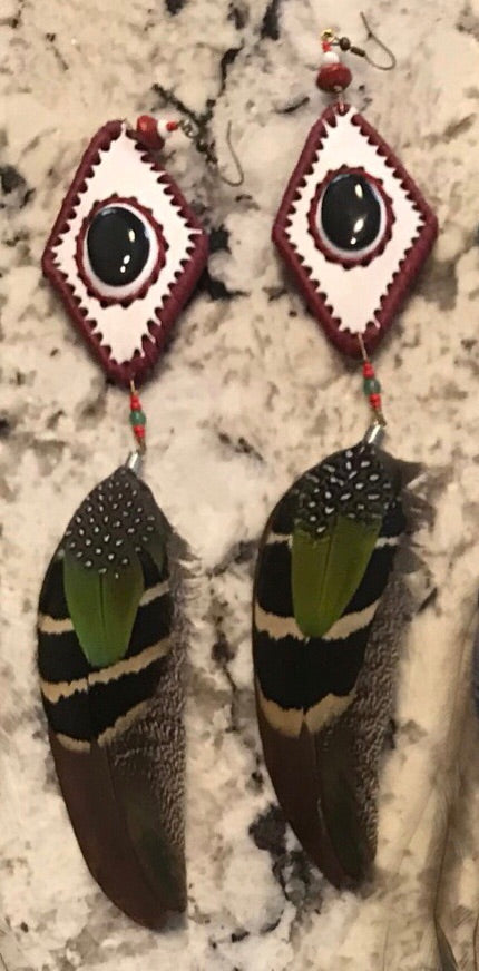 Feather Earrings 2